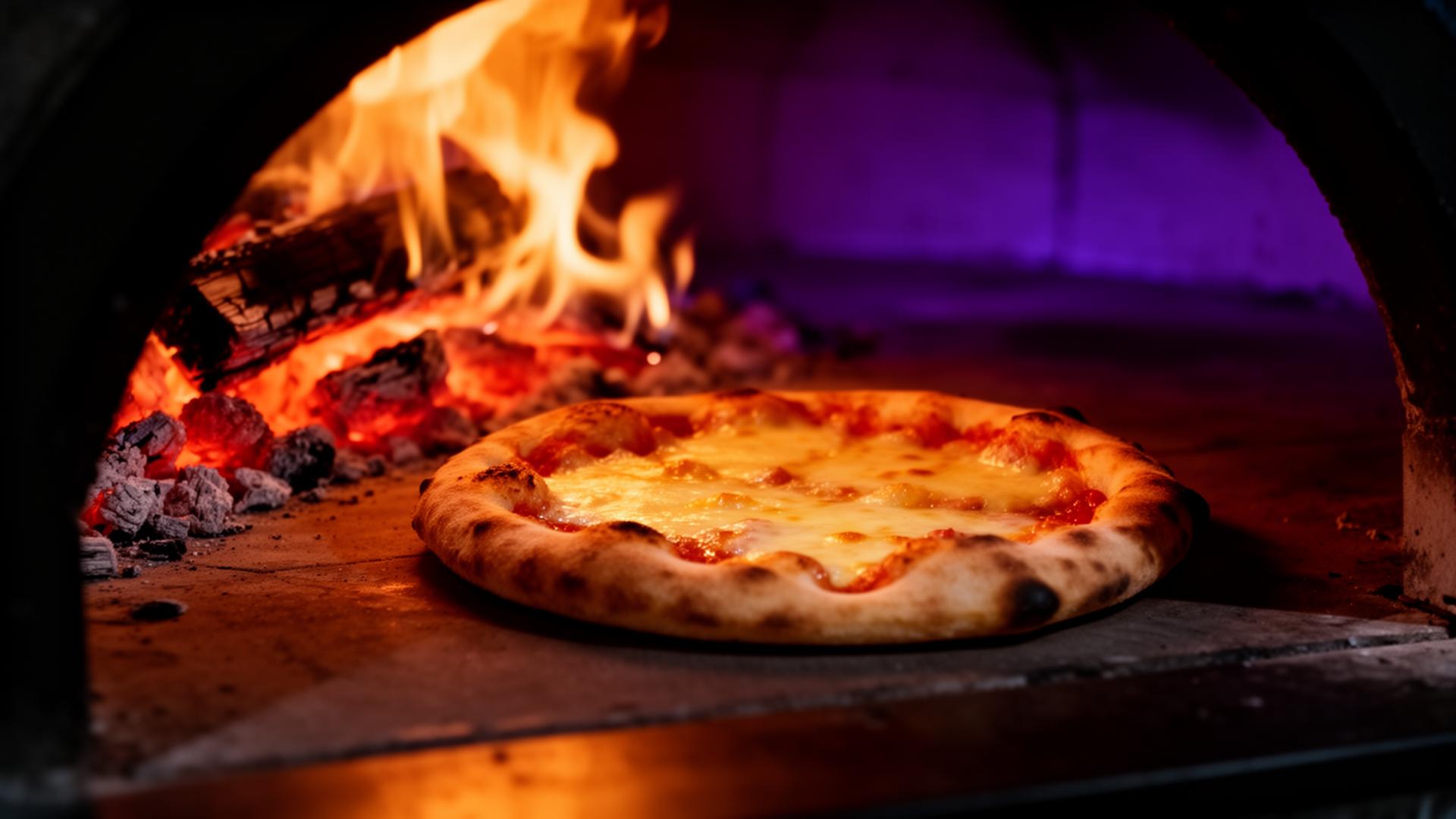 Pizza uunissa